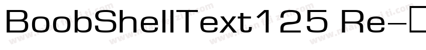 BoobShellText125 Re字体转换